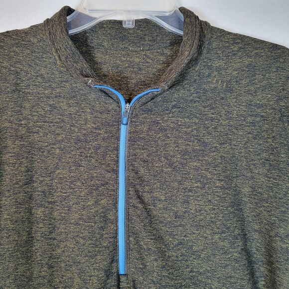 Lululemon Mens Surge Warm Top Size XL Gray Activewear 1/2 Zip Running Athleisure - Picture 2 of 8